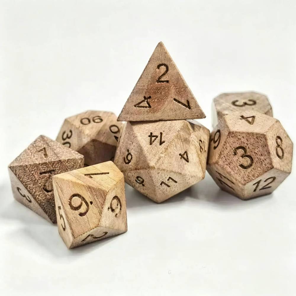 Dice Tower Wooden - 보드 게임용 DND 나무 주사위, 던전