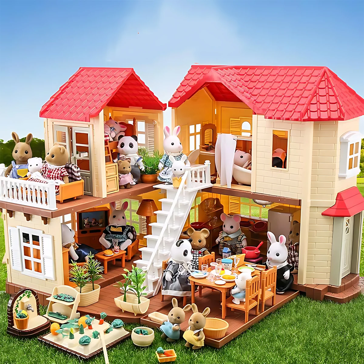 Miniature Terrain Set - 미니어처 가구 1:12 인형 집 주방