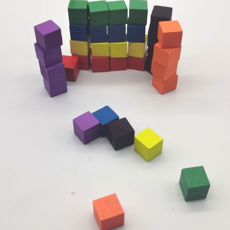100 개/몫 10mm 나무 큐브 다채로운 주사위 체스 - Dice Tower Wooden 리뷰 및 가격