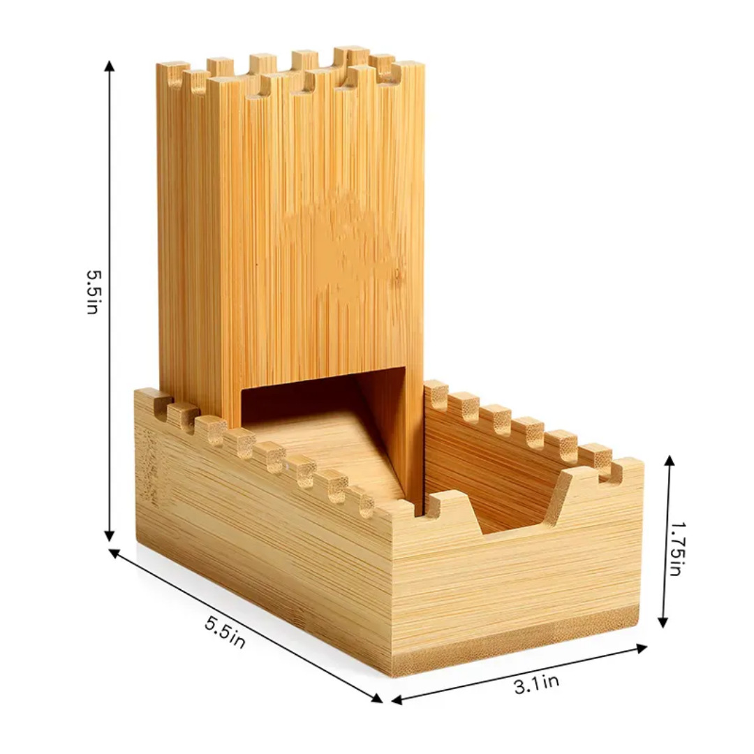 나무 주사위 타워 접이식 보관함 테이블탑 게임 주사위  - Dice Tower Wooden 리뷰 및 가격