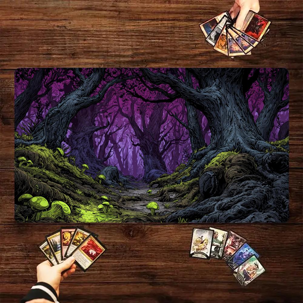 매혹적인 미스트 포레스트 매직 카드 배틀 매트 TCG  - Board Game Enchanted Forest 리뷰 및 가격