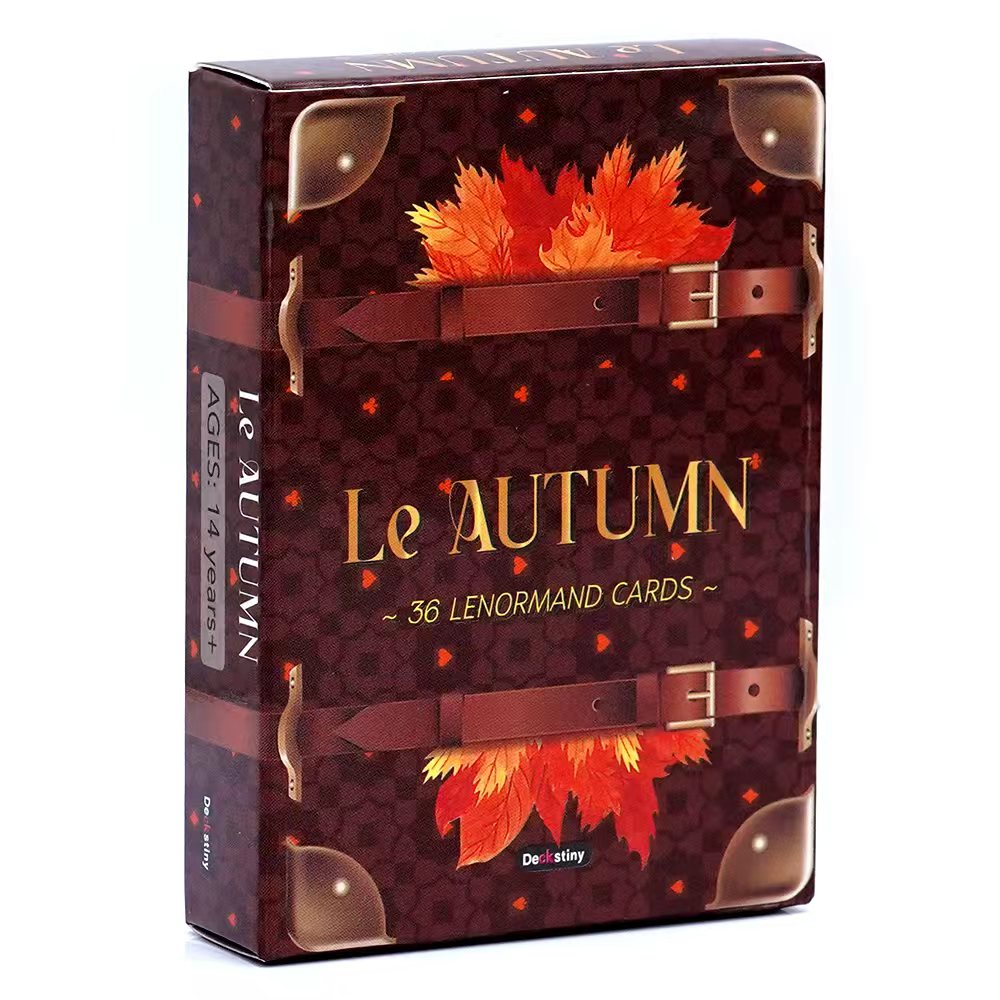 Lenormand 타로 덱 Le Autumn Colle - Board Game Quantum 리뷰 및 가격