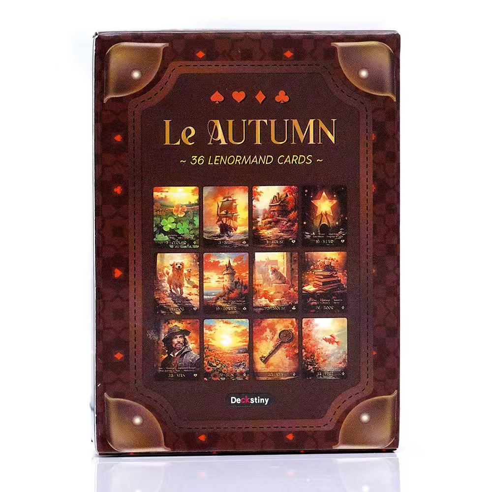Lenormand 타로 덱 Le Autumn Colle - Board Game Quantum 리뷰 및 가격