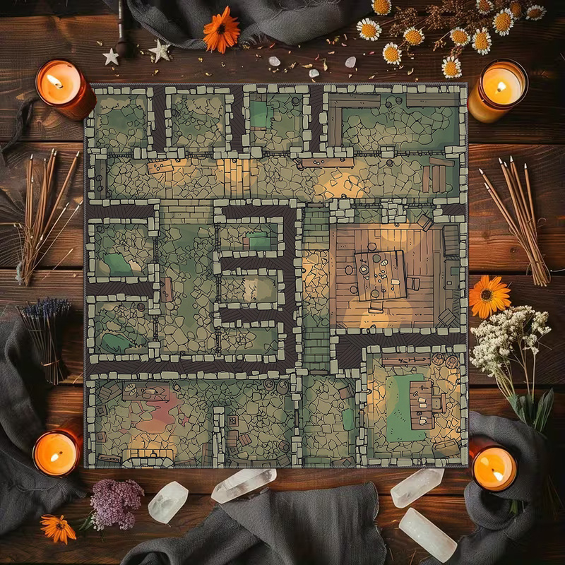 1개 던전 미로 게임 테이블보 – 보드 게임, D&D  - Board Game Hotel 리뷰 및 가격