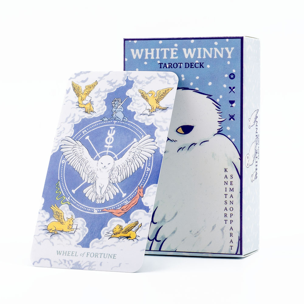 White Winny Tarot 영어 버전 80 카드  - Board Game Quantum 리뷰 및 가격