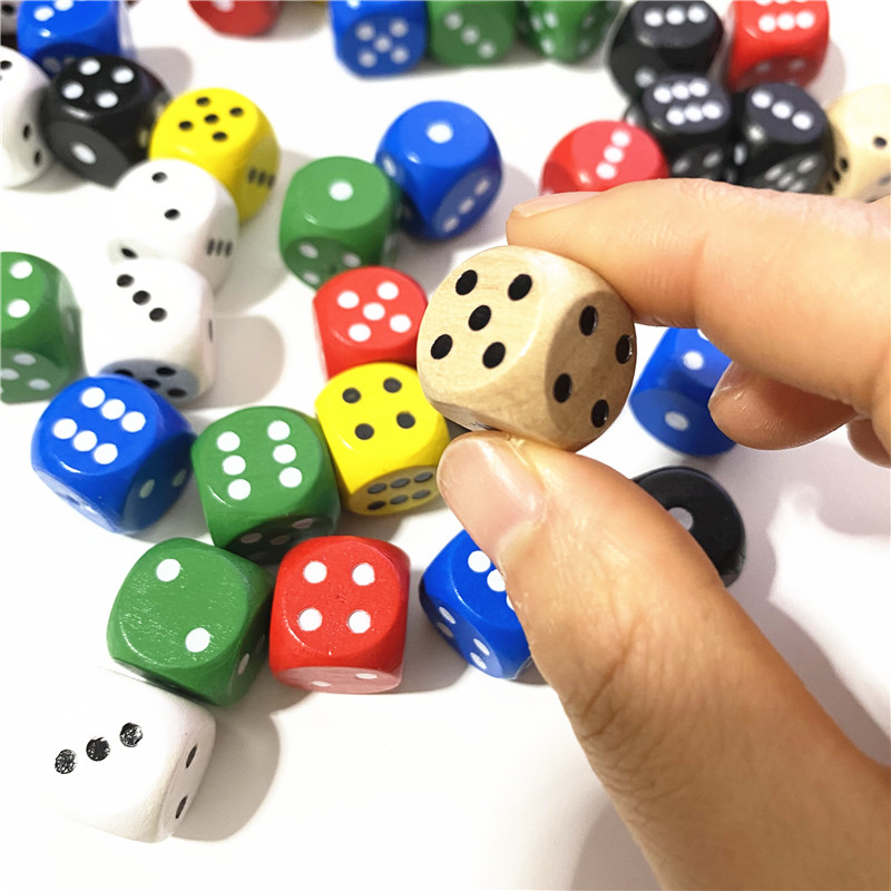 50개/세트 16mm 나무 포인트 큐브 라운드 코너 주 - Dice Tower Wooden 리뷰 및 가격
