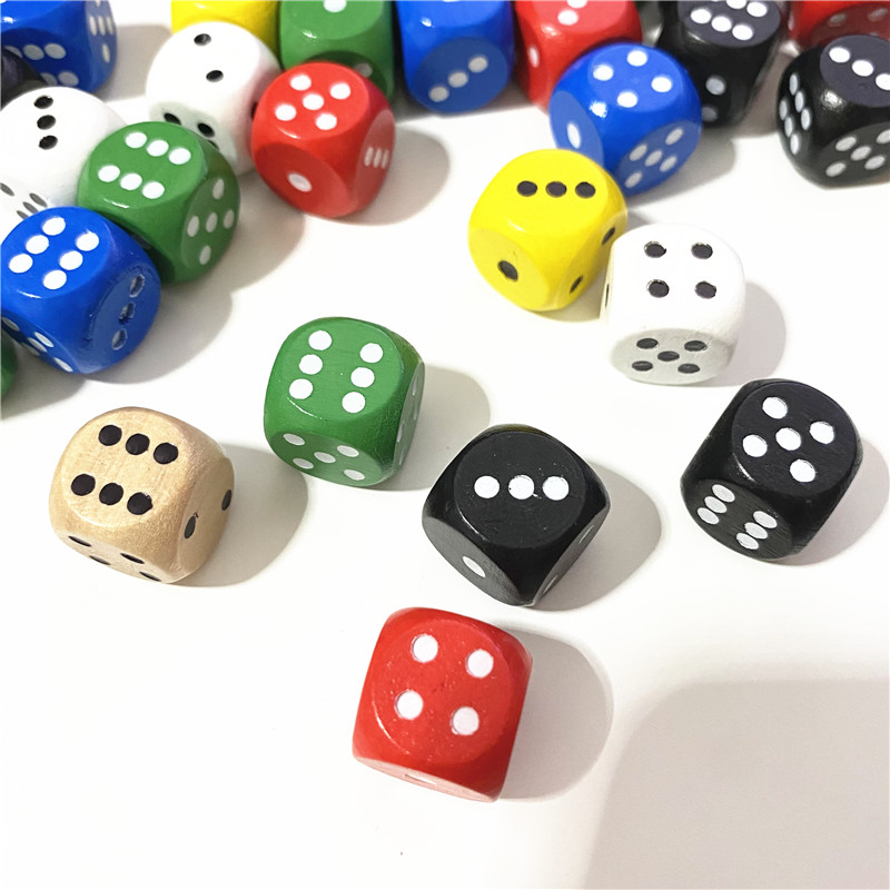 50개/세트 16mm 나무 포인트 큐브 라운드 코너 주 - Dice Tower Wooden 리뷰 및 가격