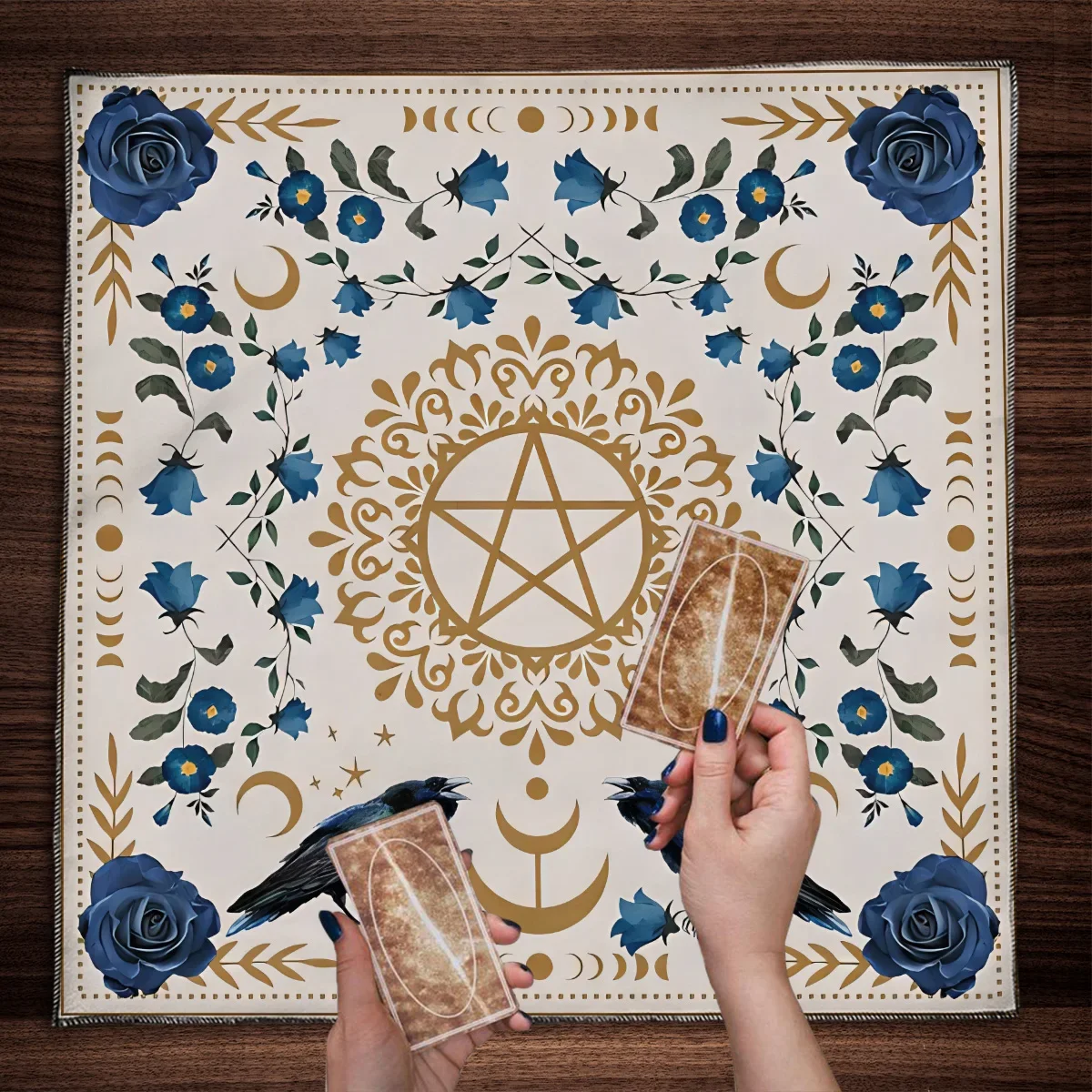 제단 천 썬 문 꽃 타로 확산 천 타로 독서 타로 매트 - Board Game Hotel 리뷰 및 가격