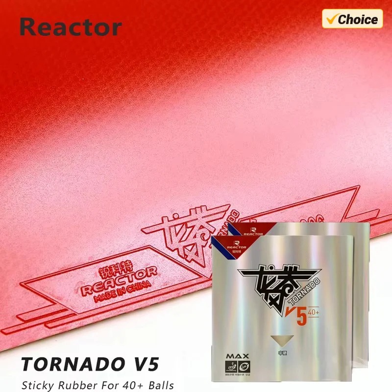 REACTOR Tornado V5 탁구 러버 스티키 루 - Board Game Table 리뷰 및 가격