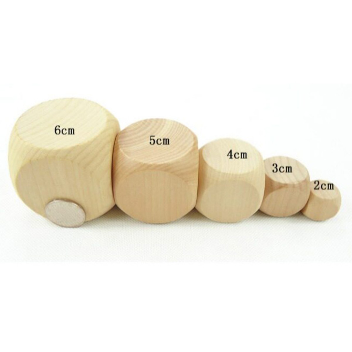 단단한 나무 주사위 블랭크 무지 큐브 DIY 보드 게임 - Dice Tower Wooden 리뷰 및 가격