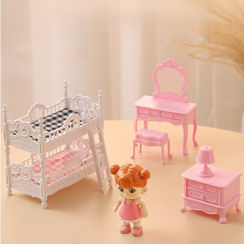 1:12 스케일 인형집 미니어처 가구 세트 아기침대 피 - Miniature Terrain Set 리뷰 및 가격
