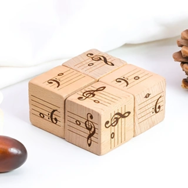 4개의 나무 음표 주사위 세트, 2개의 높은 음표와 2 - Dice Tower Wooden 리뷰 및 가격